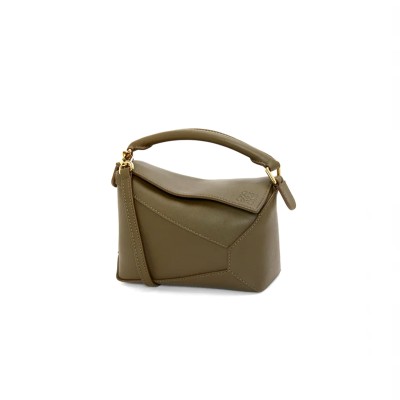 LOEWE MINI PUZZLE BAG IN CLASSIC CALFSKIN A510P88X26-3969 (18*12.5*8cm)